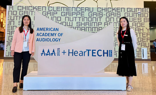 精彩奪目 百助立人閃耀2025年美國聽力學AAA年會